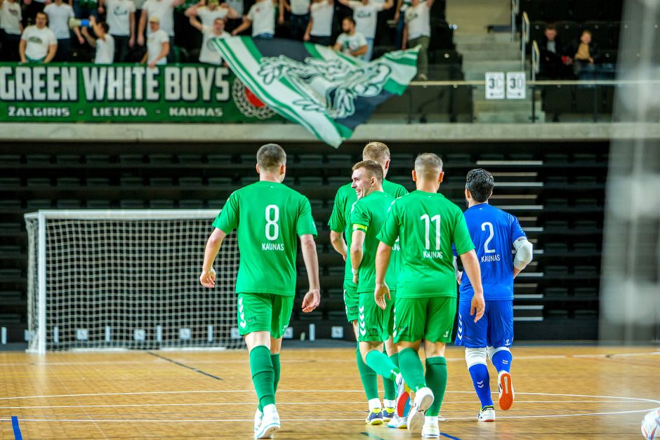 Futsal taurės ketvirtfinalyje – „Kauno Žalgirio“ dvikova su Jonavos „Vikingais“