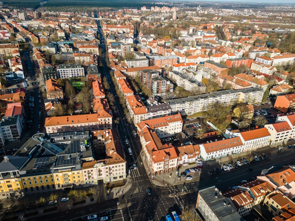 Klaipėdos senamiesčio pastatų savininkams siūloma kompensuoti dalį išlaidų fasadų remontui