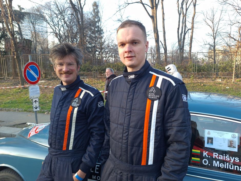 Visi lietuviai pasiekė „Rally Monte Carlo Historique“ finišą