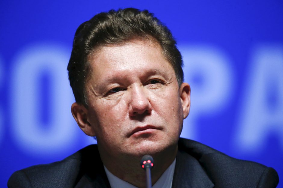 „Gazprom“ vadovas: SGD terminalas pašalino dujų tranzito per Lietuvą grėsmę 