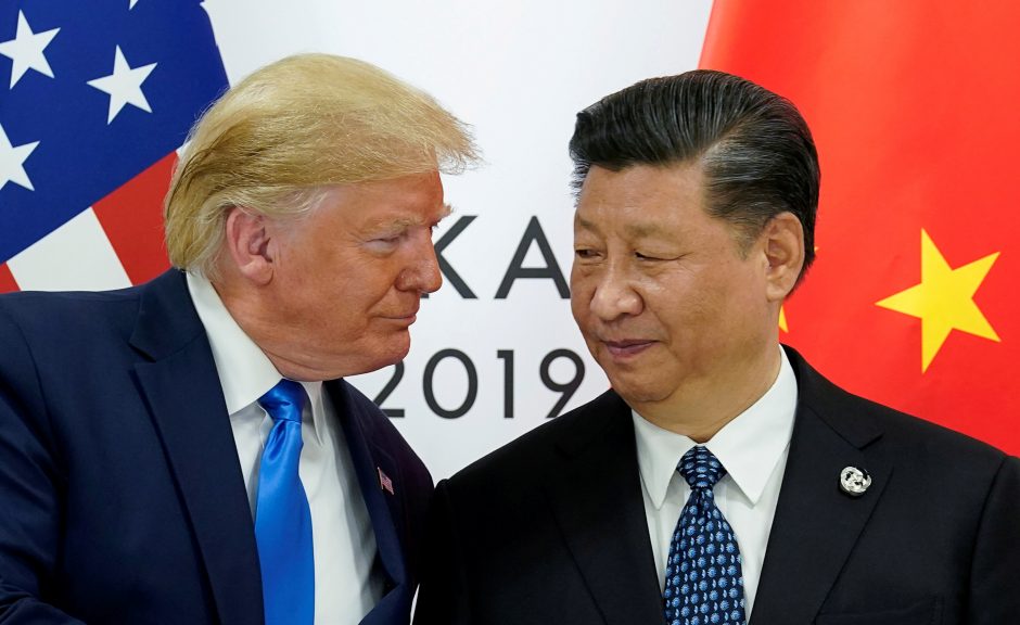 D. Trumpas: JAV ir Kinijos derybos dėl prekybos jau prasidėjo
