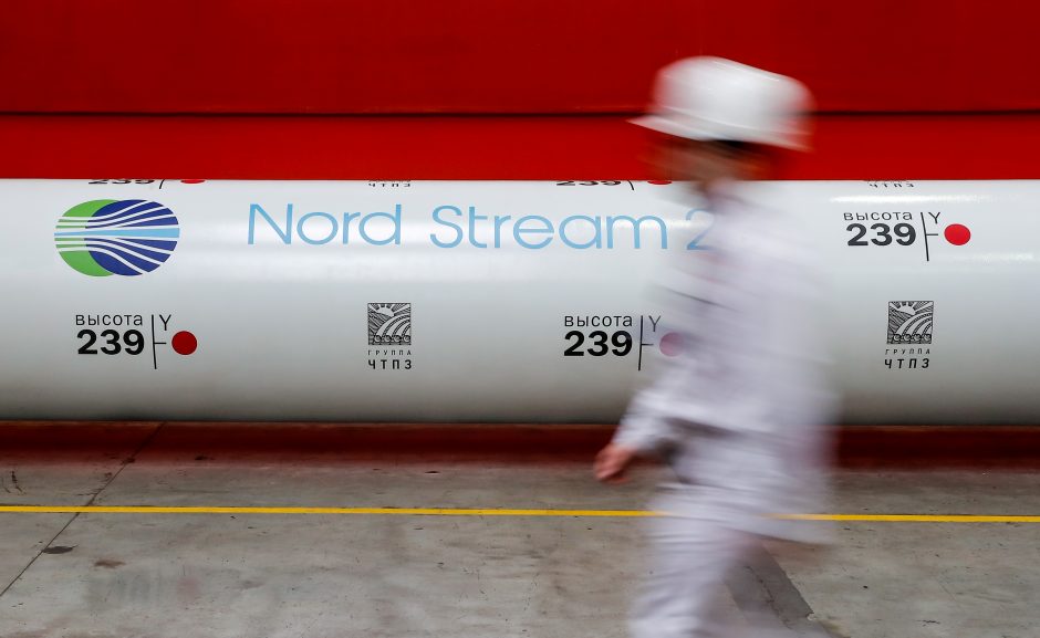 Pirmoji Vokietijos įmonė atsisakė dalyvauti „Nord Stream 2“