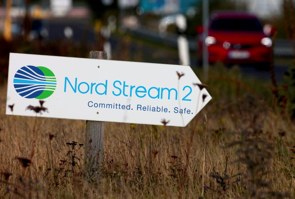 Vokietijos bendrovė skelbia užbaigusi „Nord Stream 2“ projekto finansavimą