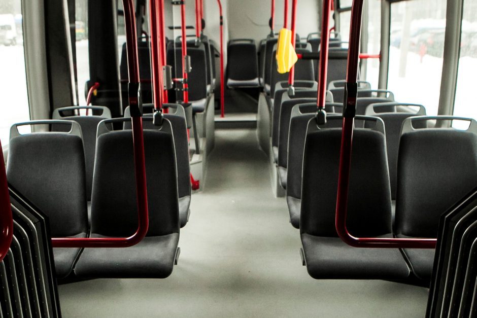 Per avariją Vytauto prospekte nukentėjo autobuso keleivė