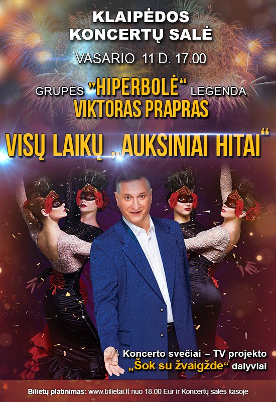 Grupės „Hiperbolė“ legendos V. Prapro „Visų laikų auksiniai hitai“