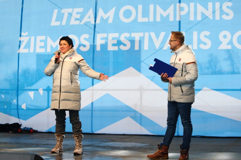 Jonavoje praūžė penktasis „LTeam olimpinis žiemos festivalis“