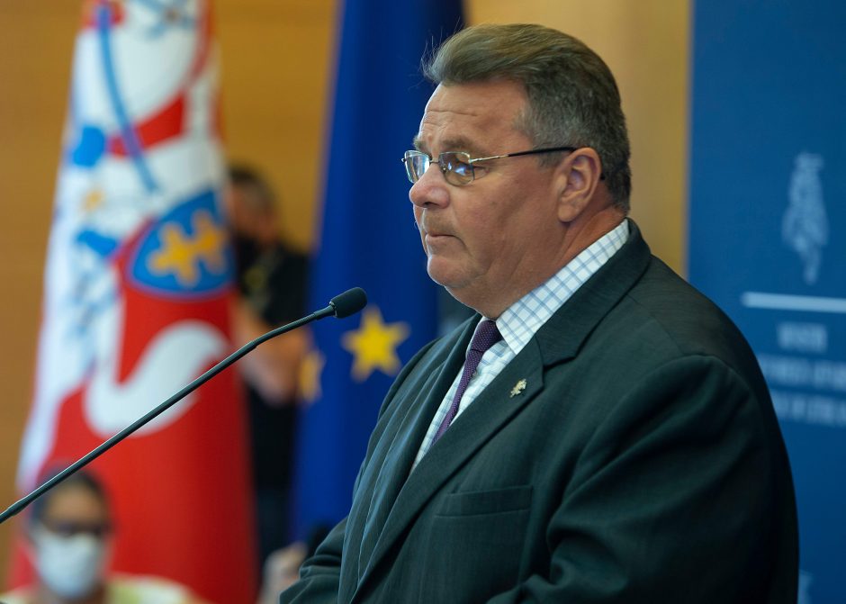 L. Linkevičius: ne Rusijai mokyti etiketo taisyklių, kurių ji pati seniai nesilaiko