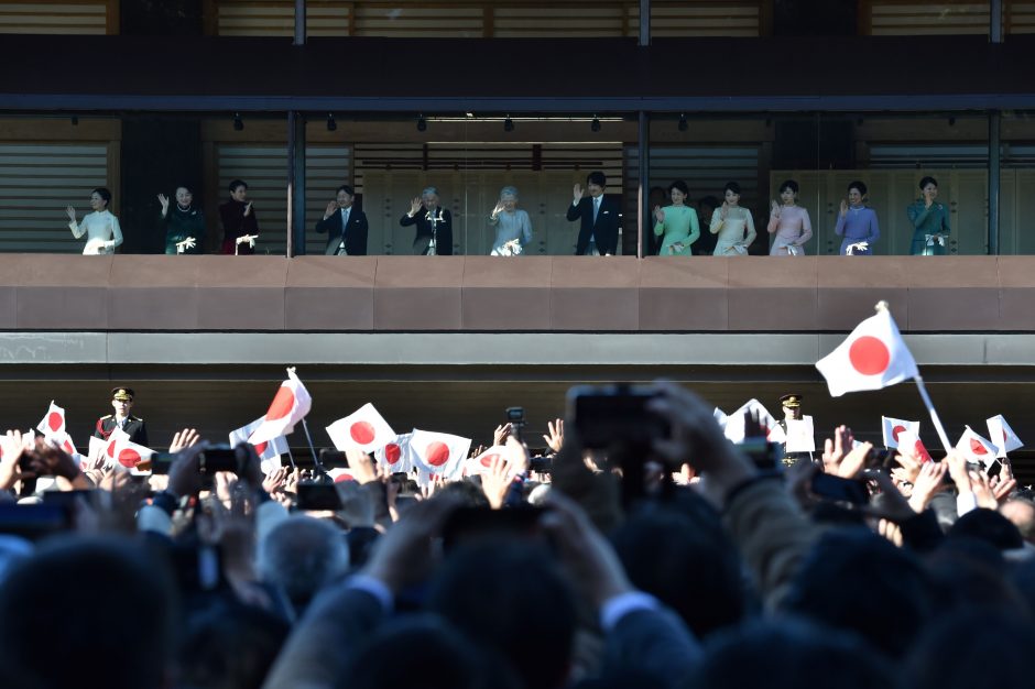 Japonijos imperatorius pasakė savo paskutinę naujametinę kalbą