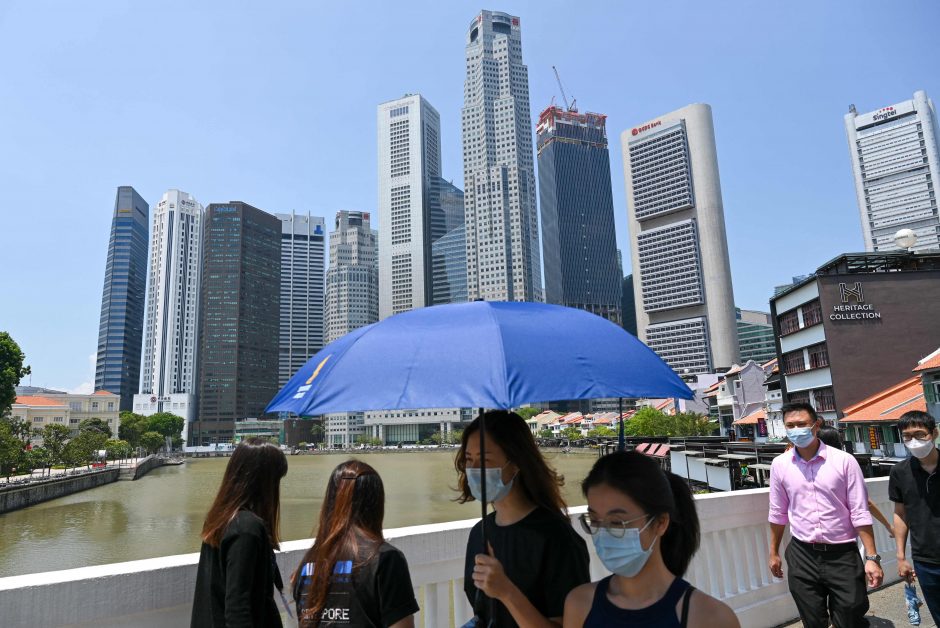 Žiniasklaida: per pandemiją saugiausia šalimi tapo Singapūras