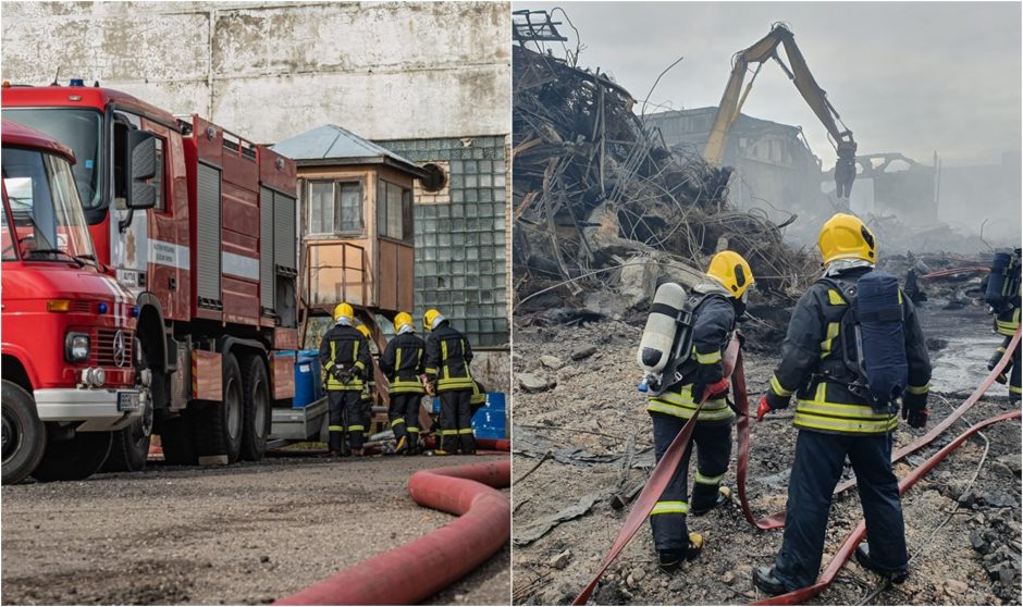 Parama gaisrą Alytuje malšinusiems ugniagesiams jau perkopė 200 tūkst. eurų