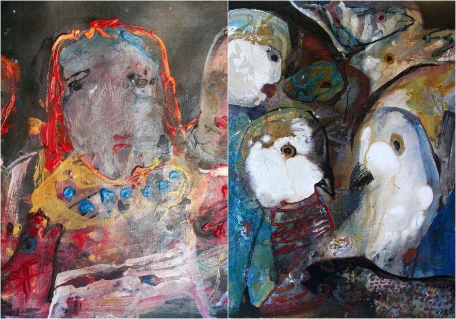 V. K. Slavinsko tapybos paroda intriguoja paslapties nuojautomis