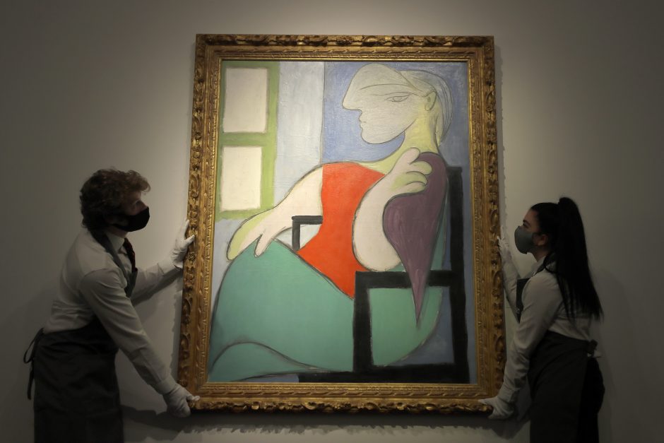P. Picasso paveikslas aukcione Niujorke parduotas už 103,4 mln. dolerių