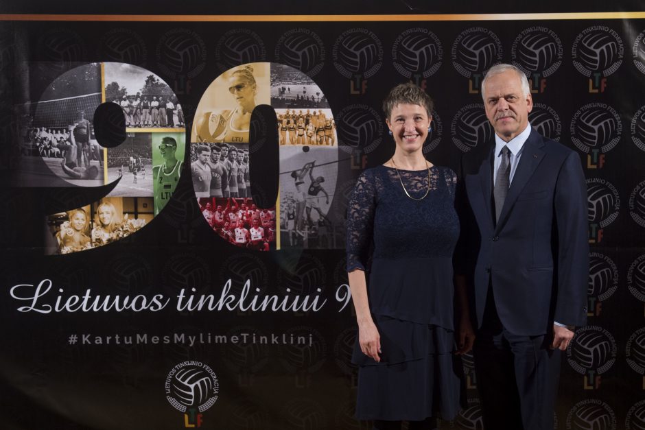 Vilniuje iškilmingai paminėtas Lietuvos tinklinio 90-metis