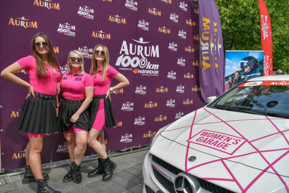 „Aurum 1006 km lenktynių“ repeticija – sostinės Gedimino prospekte