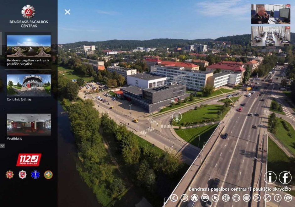 Virtualus turas: kaip atrodo Bendrasis pagalbos centras?