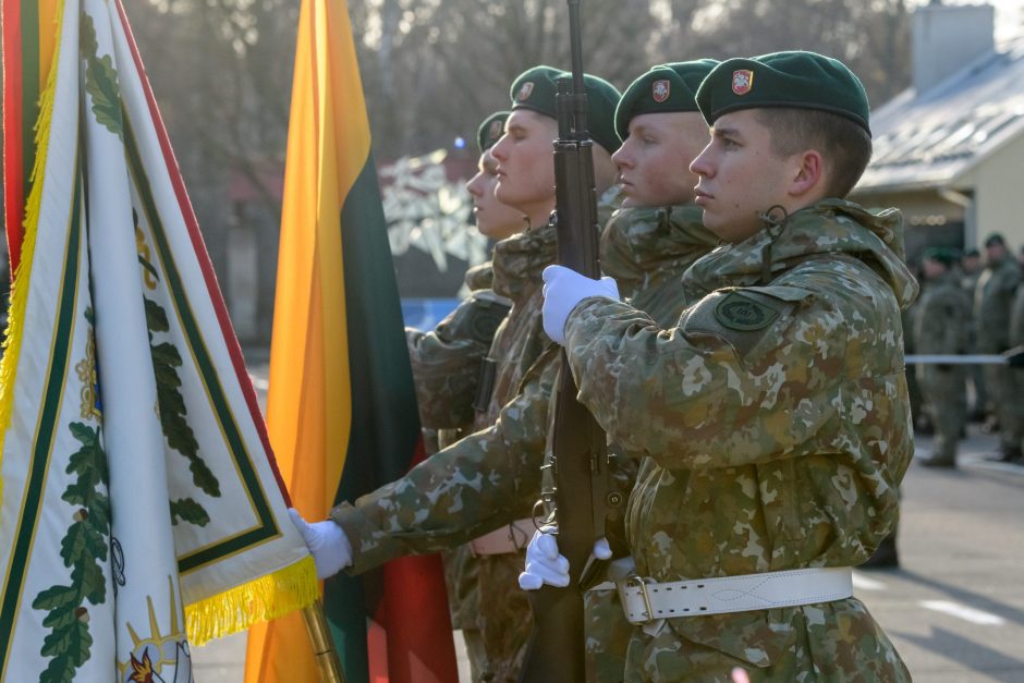 Generolo Jono Žemaičio Lietuvos karo akademijai vadovaus pulkininkas R. Dumbliauskas