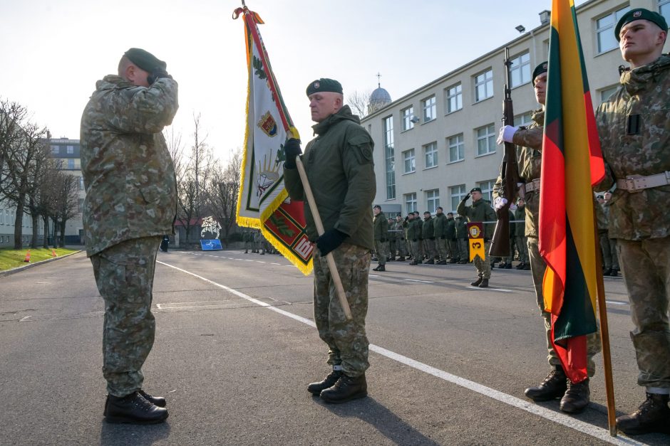 Generolo Jono Žemaičio Lietuvos karo akademijai vadovaus pulkininkas R. Dumbliauskas