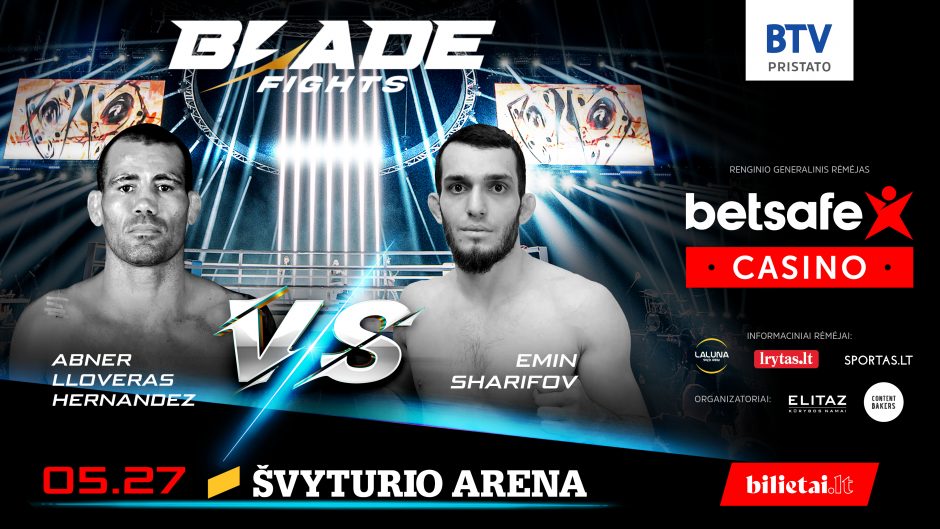 Antrojo MMA BLADE FIGHTS turnyro naujienos