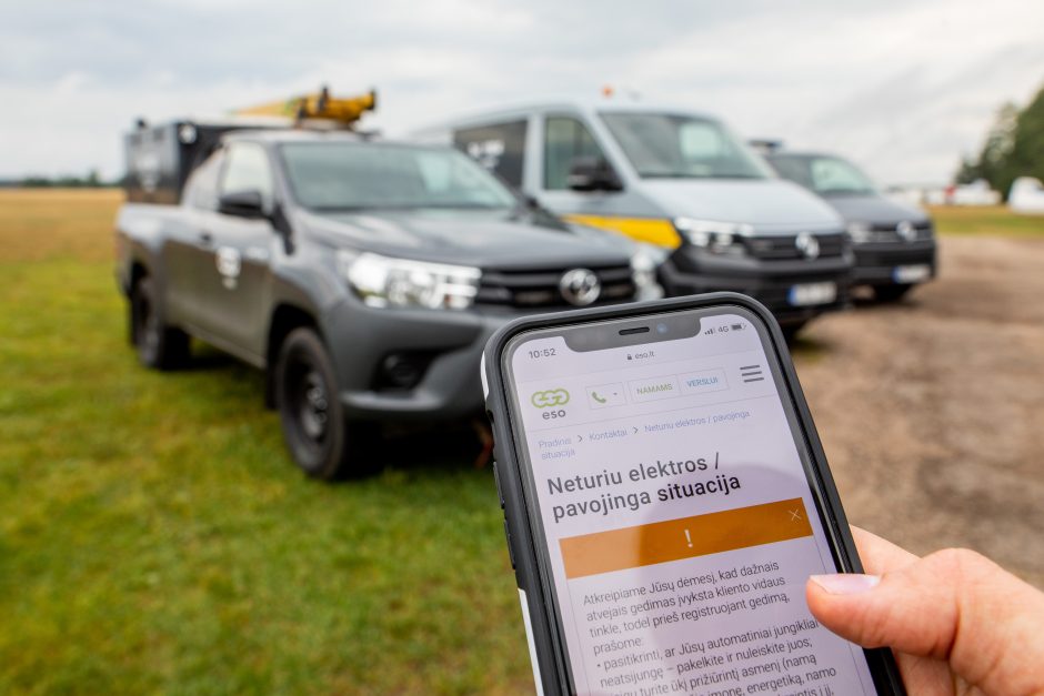 Interaktyviame ESO žemėlapyje galima patikrinti, kur ir kodėl nėra elektros