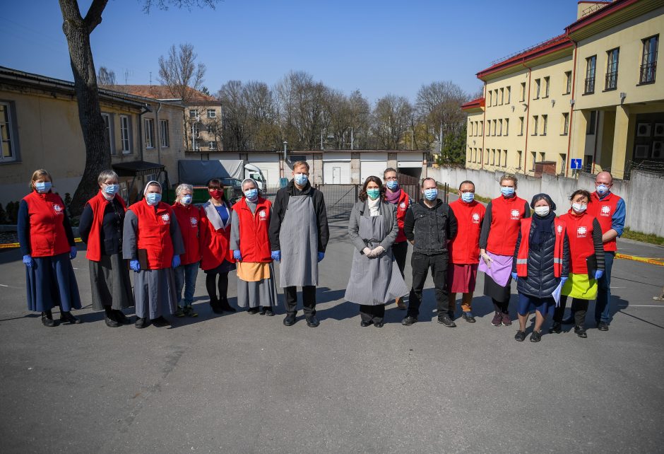 D. Nausėdienė lankėsi socialinės pagalbos centre „Betanija“