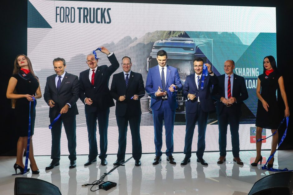 „Autokurto“ padaliniuose – „Ford Trucks“ oficialių atstovybių atidarymas