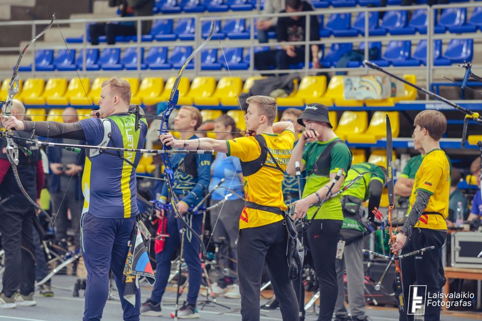 Lietuvos šaudymo iš lanko čempionate – rekordinis dalyvių skaičius ir šalies rekordas