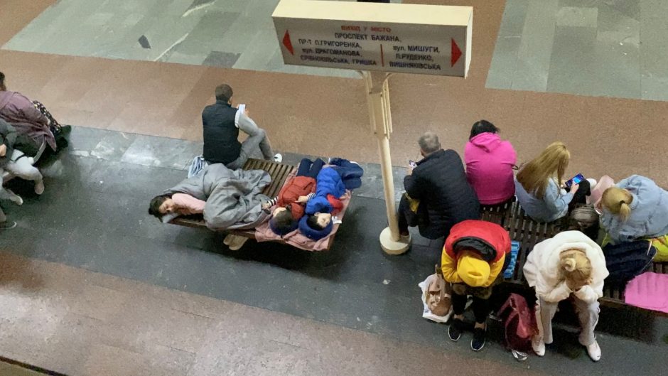Kyjivo gynyba atrėmė šeštą per šešias dienas Rusijos oro ataką