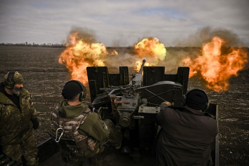 Ukraina sako per praėjusią savaitę atkovojusi 7 kv. km teritorijos netoli Bachmuto