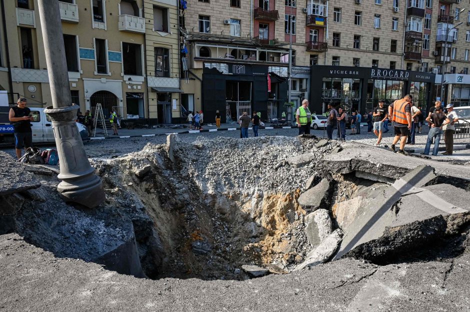 Karas: Ukraina – Rusija apšaudė netoli Zaporižios AE esančius miestus
