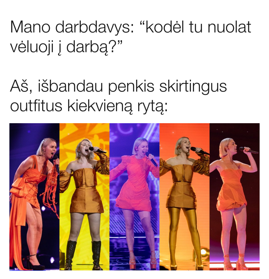 Abejingų nepalieka: socialinius tinklus užplūdo „Eurovizijos“ memai