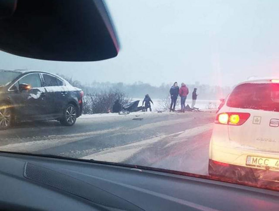 Klaipėdos rajone per avariją sužalotos keturios moterys