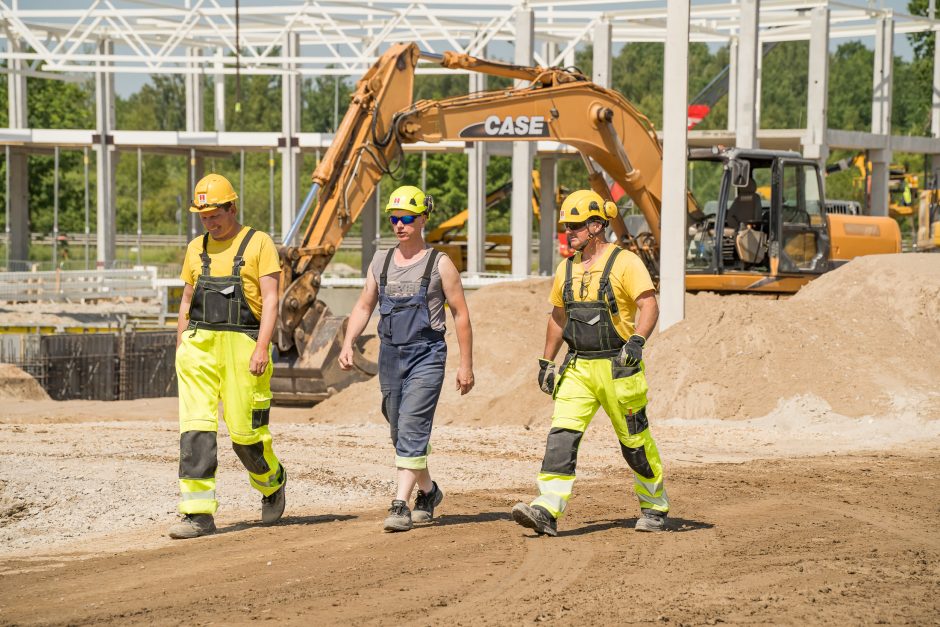 Verslo miestelio „Urban HUB“ statybų pradžią paskelbė įkurdinta bičių bendruomenė