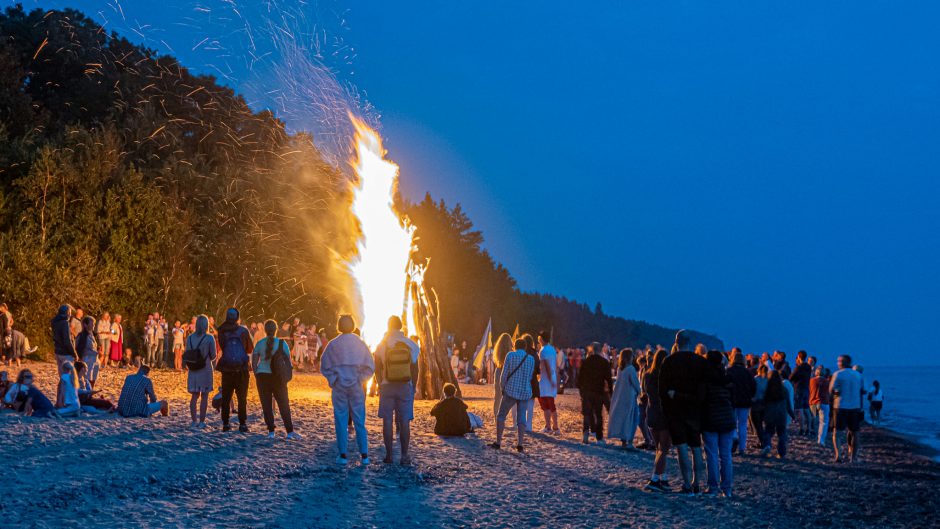 Pajūryje – „Senovinė ugnies naktis“