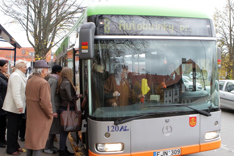 Klaipėdoje keičiami autobusų maršrutai