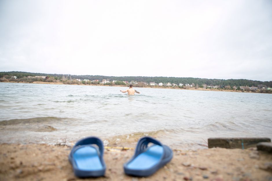 Iššūkis kauniečiams: 30 dienų – į ledinį vandenį