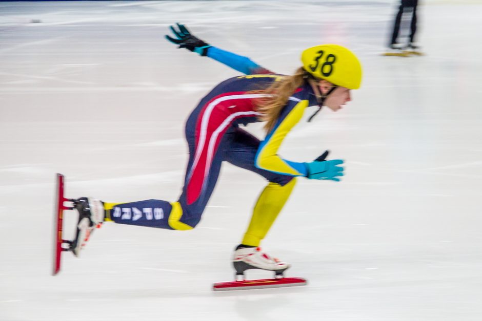 Greitojo čiuožimo varžybose Elektrėnuose – 140 čiuožėjų