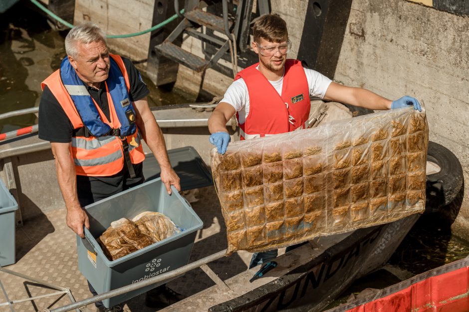 Klaipėdos uoste išbandyta naujos kartos naftos teršalų neutralizavimo technologija