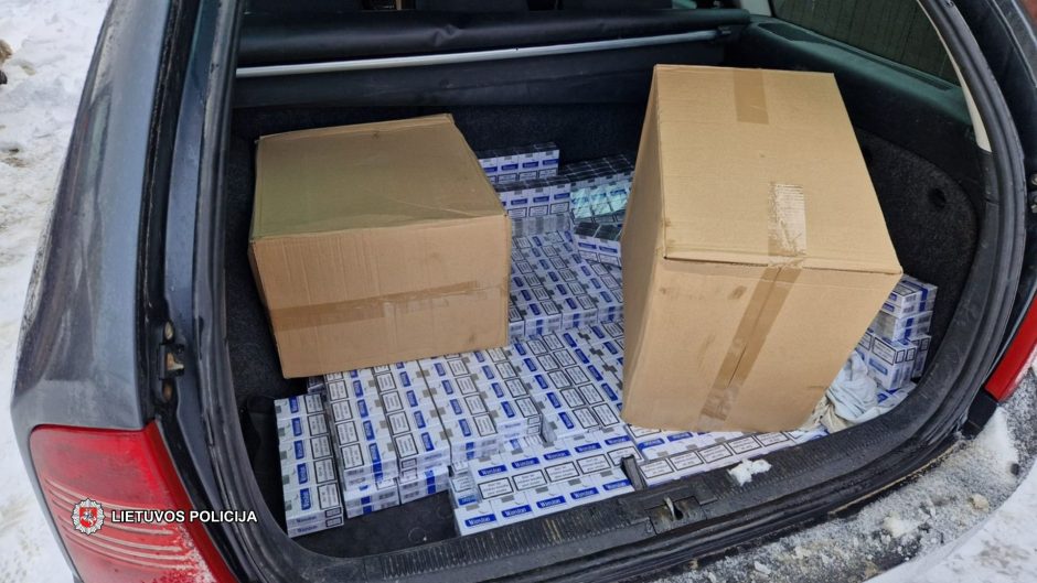 Marijampolės kriminalistai konfiskavo 5 tūkst. pakelių, įtariama, padirbtų cigarečių