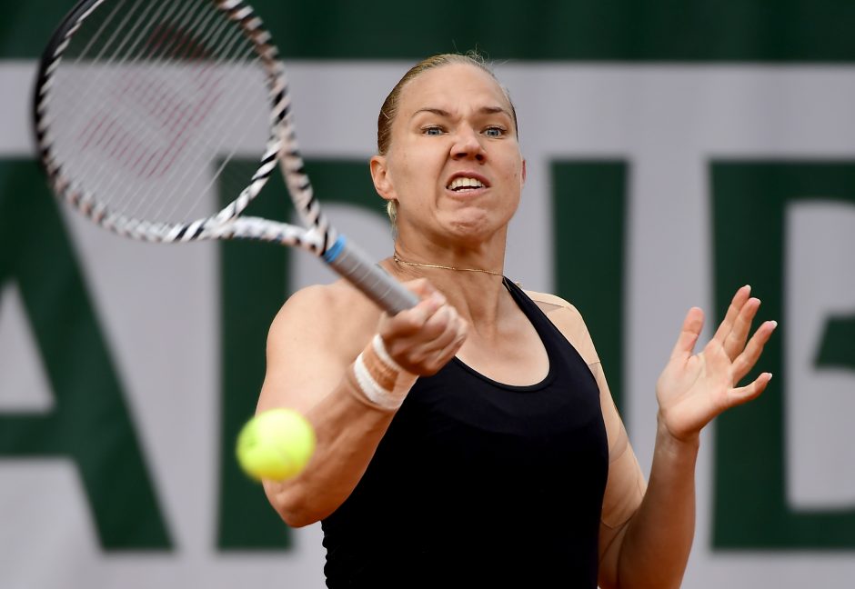 Latvė ir estė iškopė į „French Open“ turnyro aštuntfinalį