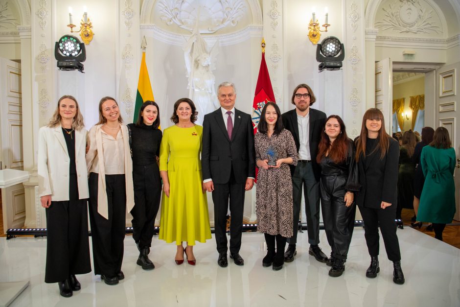 G. Nausėda apdovanojo 20 iniciatyvos „Lietuvos galia“ laureatų