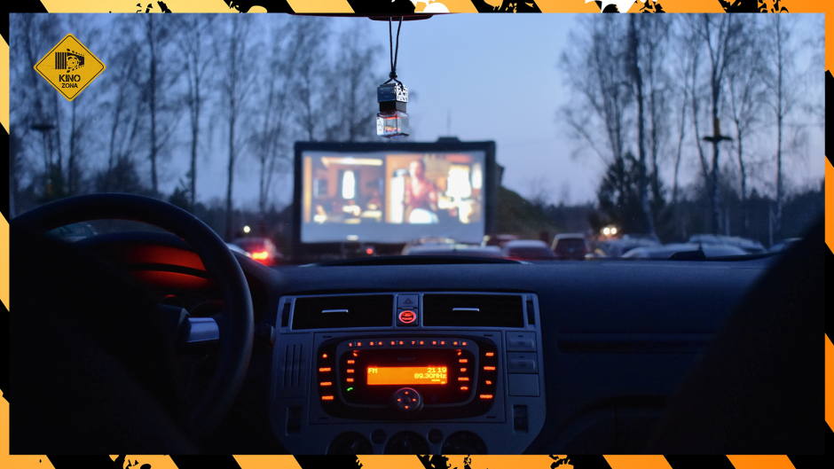 Helovino savaitgalis „drive-in“ kine Klaipėdoje