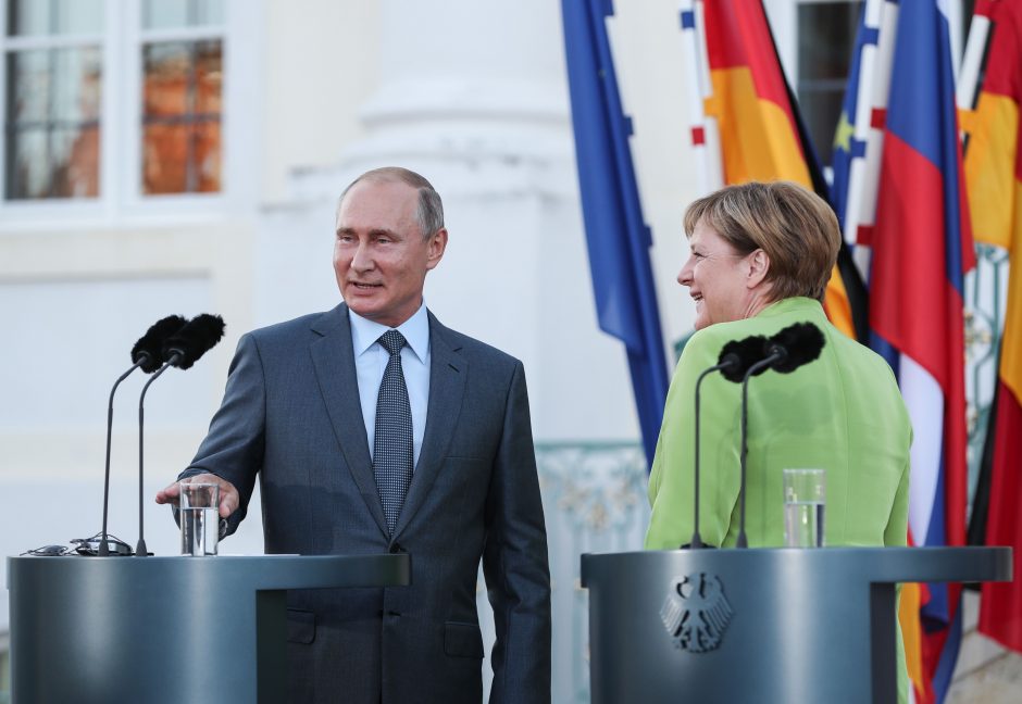 Vokietija nekeičia palankaus požiūrio į „Nord Stream 2“