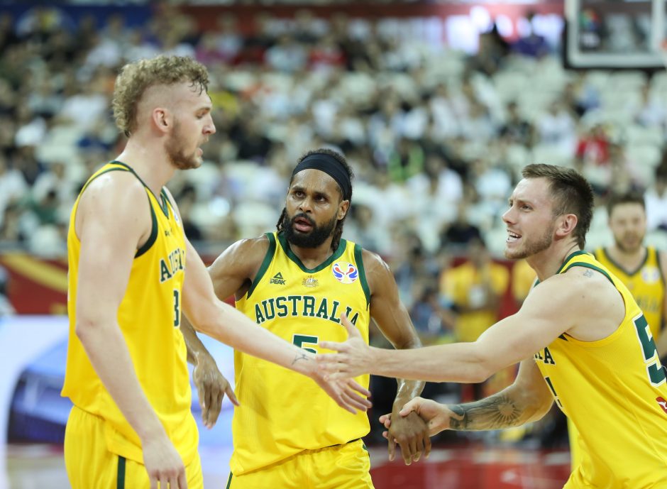 Australija nugalėjo Čekiją ir žengė į pasaulio čempionato pusfinalį