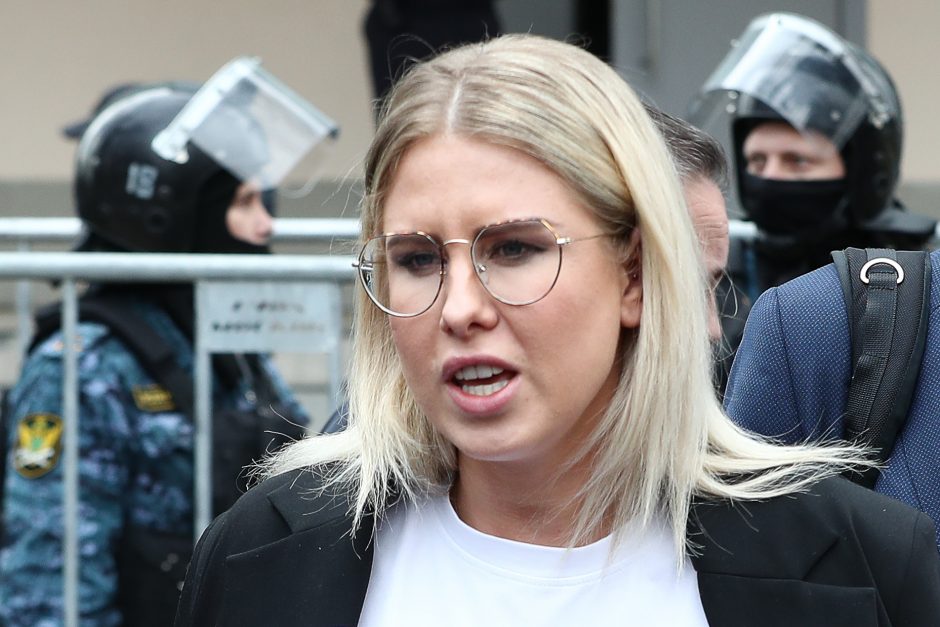 Rusijos policija prieš protestus sulaiko A. Navalno bendražygius, aktyvistus