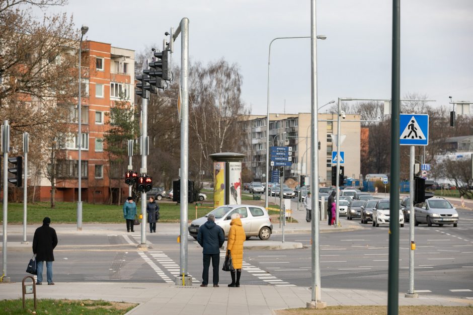 Sostinėje rekonstruota sankryža tapo saugesnė