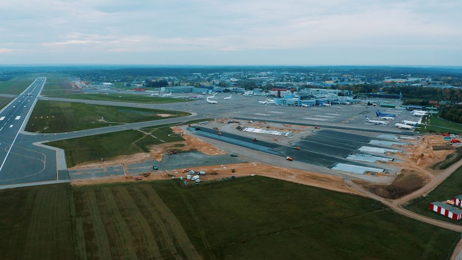 Vilniaus oro uosto aerodromo rekonstrukcija artėja prie pabaigos