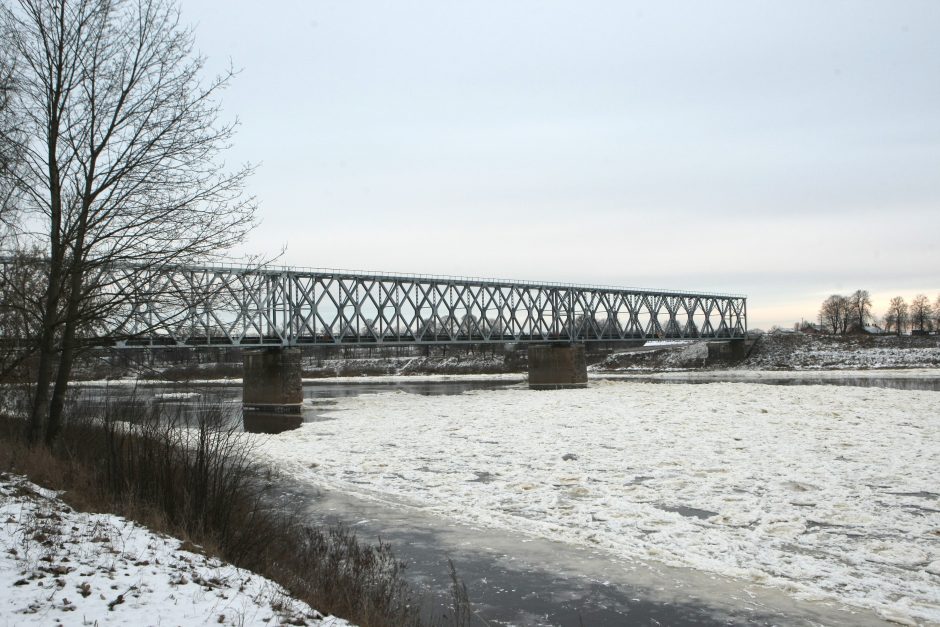 Vandens lygis Dauguvos upėje prie Jekabpilio pasiekė antrą aukščiausią lygį istorijoje