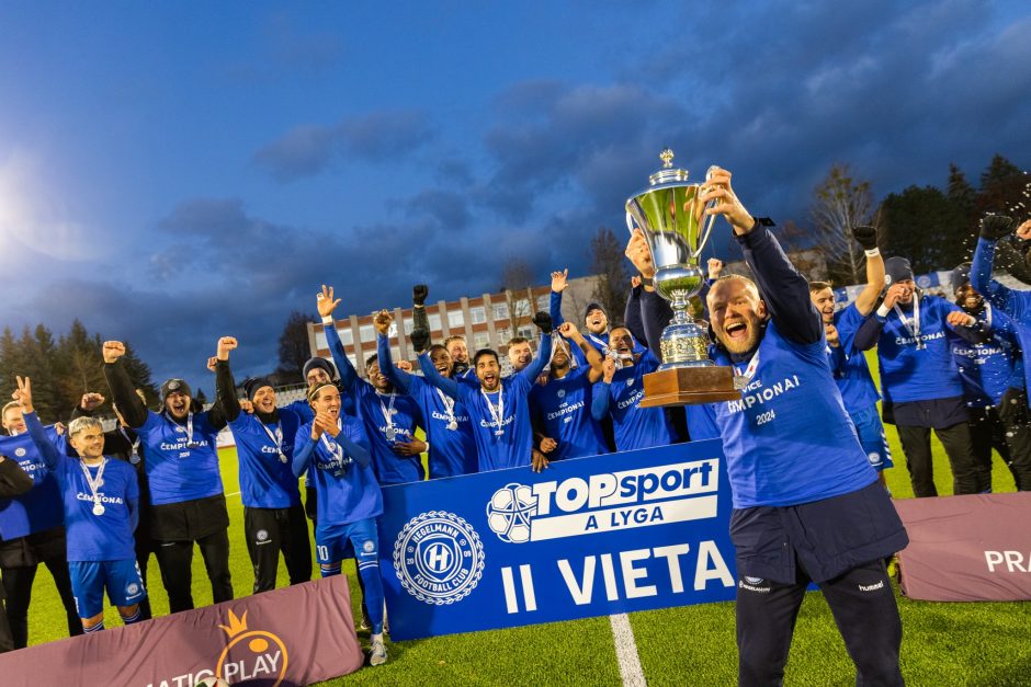 „Hegelmann“ futbolininkai užsitikrino sidabro medalius