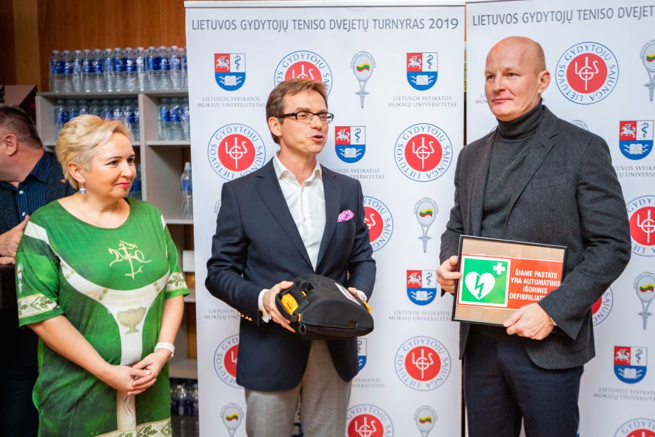 Ąžuolyno sporto centrui – vertinga dovana