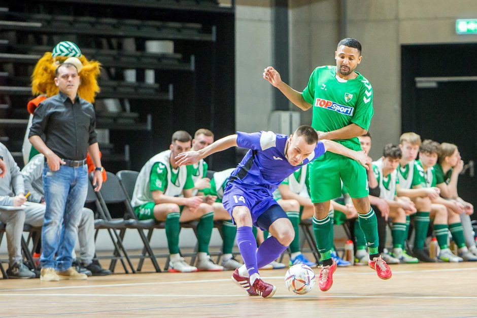 Lietuvos futsalo A lygos finalas: „K. Žalgiris“ – „Vikingai“ 2:1